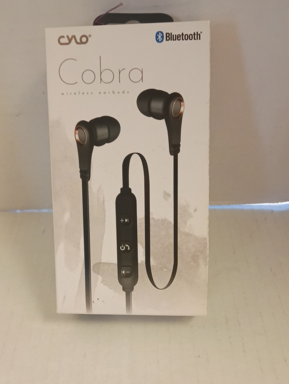 Cobra Wireless Bluetooth Earbuds - Black, New In Box